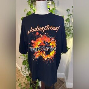 Vintage Authentic Judas Priest Demolition World Tour 2001 Concert Tee